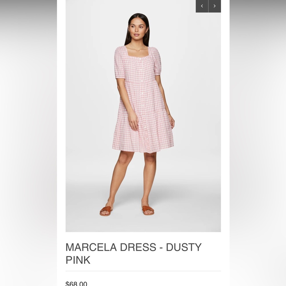 MARCELA DRESS - DUSTY PINK XL BeachLunchLounge 
Collection